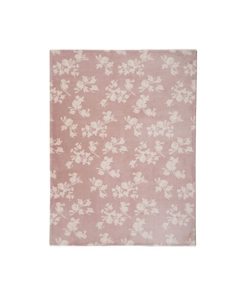 セール】【WARMY ウォーミー】ふわふわ フラワー ブランケット（毛布