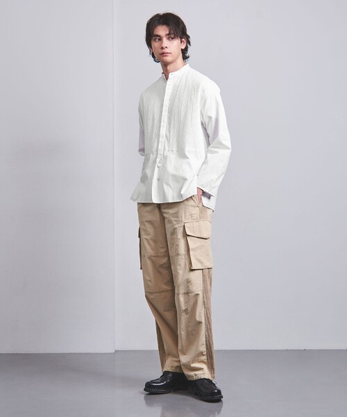 Pheeta（フィータ）の「＜Pheeta＞Trinity シャツ UNISEX/UN-SH0（シャツ/ブラウス・レディース・ホワイト/ベージュ・0/1）」の10枚目の写真