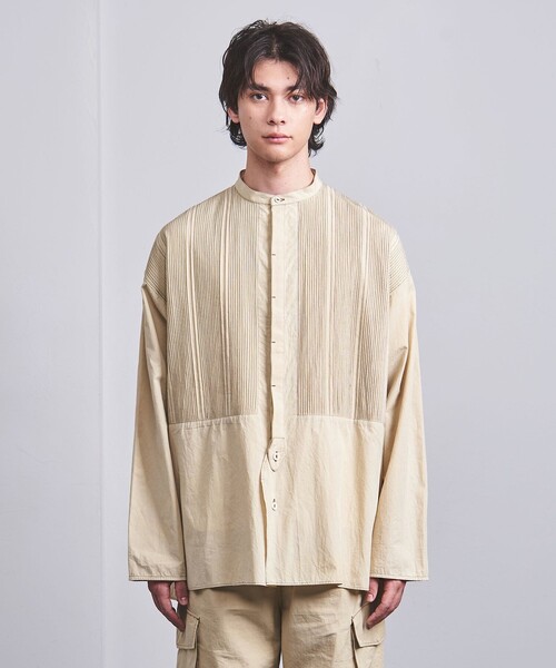 Pheeta（フィータ）の「＜Pheeta＞Trinity シャツ UNISEX/UN-SH0（シャツ/ブラウス・レディース・ホワイト/ベージュ・0/1）」の13枚目の写真