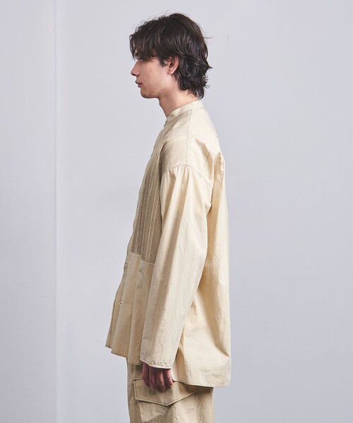 Pheeta（フィータ）の「＜Pheeta＞Trinity シャツ UNISEX/UN-SH0（シャツ/ブラウス・レディース・ホワイト/ベージュ・0/1）」の14枚目の写真