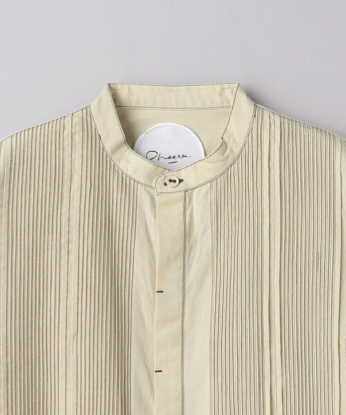 Pheeta（フィータ）の「＜Pheeta＞Trinity シャツ UNISEX/UN-SH0（シャツ/ブラウス・レディース・ホワイト/ベージュ・0/1）」の18枚目の写真