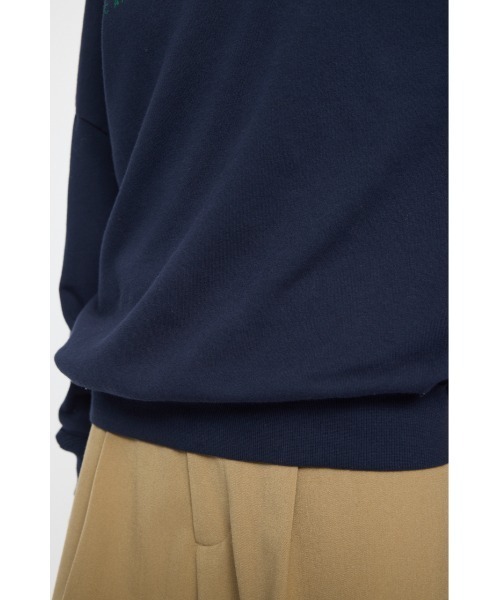 MOUSSY（マウジー）の「OFF SHOULDER LOGO SWEAT プルオーバー（スウェット・レディース・バーガンディー/杢グレー/ネイビー・FREE）」の21枚目の写真