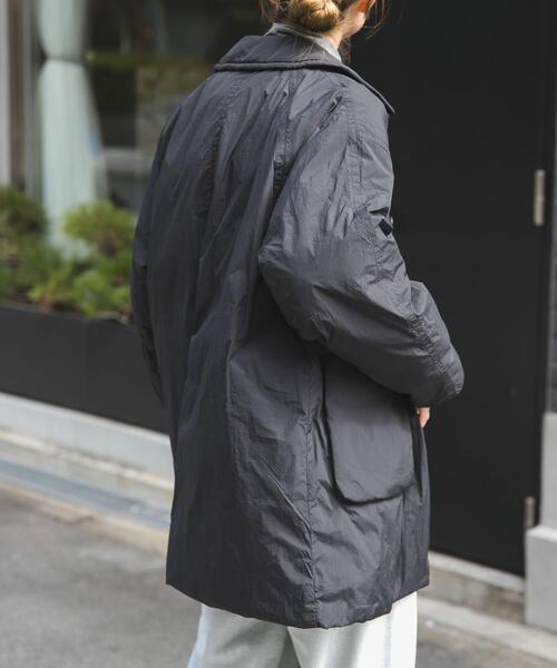 FORK&SPOON（フォークアンドスプーン）の「FORK&SPOON　SORONAバルカラーコート（その他アウター・レディース・ベージュ/ブラック・1）」の5枚目の写真