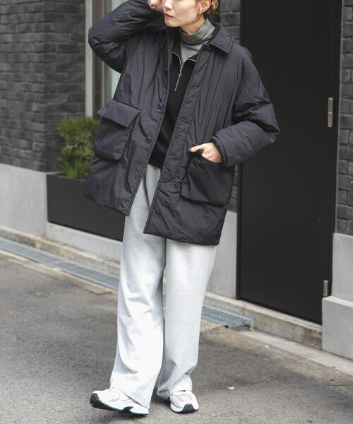 FORK&SPOON（フォークアンドスプーン）の「FORK&SPOON　SORONAバルカラーコート（その他アウター・レディース・ベージュ/ブラック・1）」の9枚目の写真