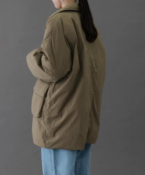 FORK&SPOON（フォークアンドスプーン）の「FORK&SPOON　SORONAバルカラーコート（その他アウター・レディース・ベージュ/ブラック・1）」の20枚目の写真