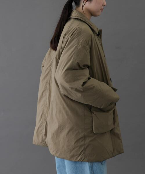 FORK&SPOON（フォークアンドスプーン）の「FORK&SPOON　SORONAバルカラーコート（その他アウター・レディース・ベージュ/ブラック・1）」の22枚目の写真