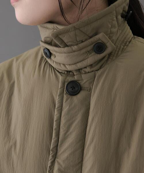 FORK&SPOON（フォークアンドスプーン）の「FORK&SPOON　SORONAバルカラーコート（その他アウター・レディース・ベージュ/ブラック・1）」の6枚目の写真