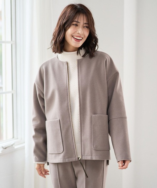 FOUND GOOD（ファウンドグッド）の「ウーリーテックLブルゾン