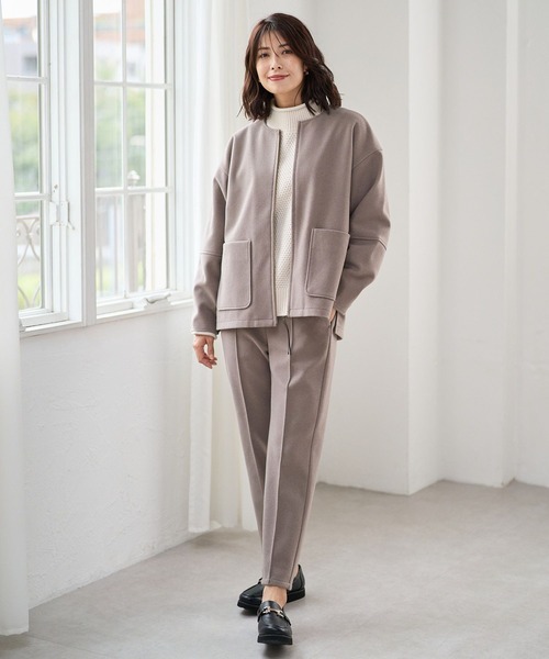 FOUND GOOD(ファウンドグッド)の「ウーリーテックLブルゾン(ブルゾン・レディース・ブラウン系3/ブラック・M/L/S)」の10枚目の写真