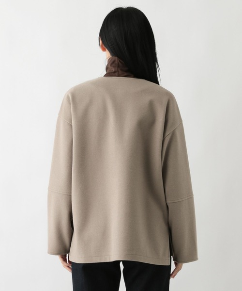 FOUND GOOD(ファウンドグッド)の「ウーリーテックLブルゾン(ブルゾン・レディース・ブラウン系3/ブラック・M/L/S)」の17枚目の写真