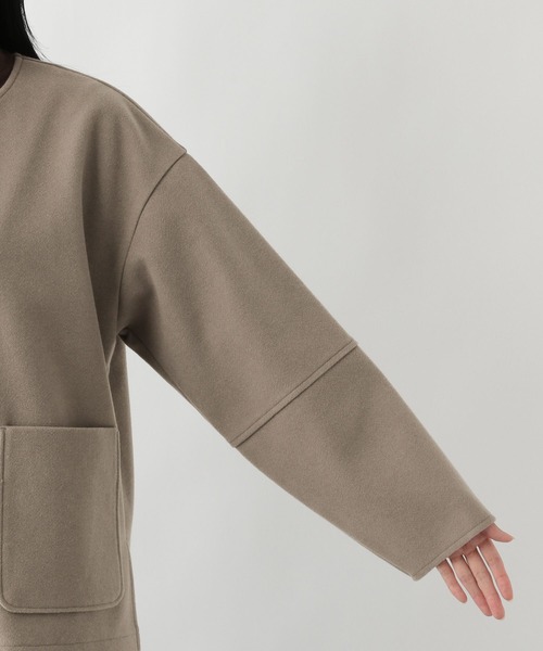 FOUND GOOD(ファウンドグッド)の「ウーリーテックLブルゾン(ブルゾン・レディース・ブラウン系3/ブラック・M/L/S)」の19枚目の写真