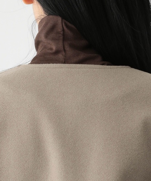 FOUND GOOD(ファウンドグッド)の「ウーリーテックLブルゾン(ブルゾン・レディース・ブラウン系3/ブラック・M/L/S)」の22枚目の写真