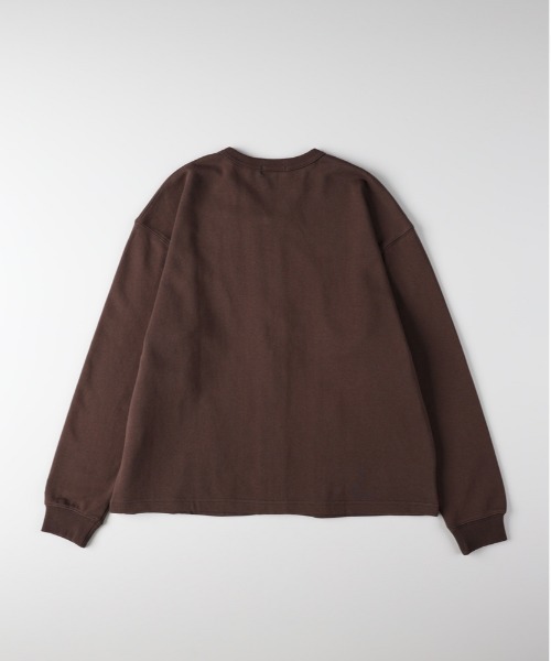 BACK NUMBER（バックナンバー）の「【BACK NUMBER】スウェットジップカーディガン (ヘビーオンス/ジップ/リラックスシルエット/大きめポケット/デイリー)（カーディガン/ボレロ・メンズ・ブラック/ネイビー/ブラウン・M/L/XL）」の4枚目の写真