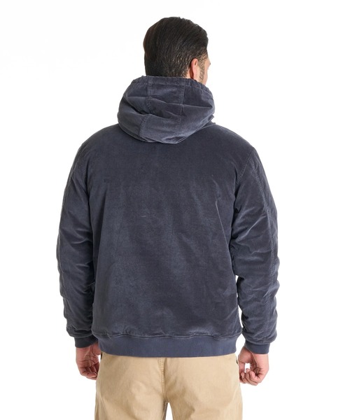 BILLABONG(ビラボン)の「BILLABONG メンズ INDIGO VELOUR ジャケット 【2025年秋冬モデル】 @autumn/ビラボンベロアジャケット(ブルゾン・メンズ・ブラック/インディゴブルー・X-LARGE/LARGE/MEDIUM)」の7枚目の写真