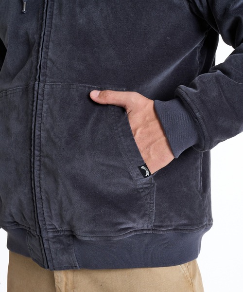 BILLABONG(ビラボン)の「BILLABONG メンズ INDIGO VELOUR ジャケット 【2025年秋冬モデル】 @autumn/ビラボンベロアジャケット(ブルゾン・メンズ・ブラック/インディゴブルー・X-LARGE/LARGE/MEDIUM)」の9枚目の写真