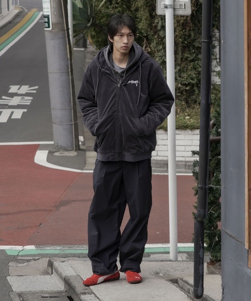 BILLABONG(ビラボン)の「BILLABONG メンズ INDIGO VELOUR ジャケット 【2025年秋冬モデル】 @autumn/ビラボンベロアジャケット(ブルゾン・メンズ・ブラック/インディゴブルー・X-LARGE/LARGE/MEDIUM)」の10枚目の写真