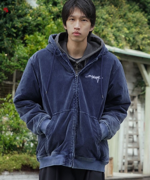 BILLABONG(ビラボン)の「BILLABONG メンズ INDIGO VELOUR ジャケット 【2025年秋冬モデル】 @autumn/ビラボンベロアジャケット(ブルゾン・メンズ・ブラック/インディゴブルー・X-LARGE/LARGE/MEDIUM)」の21枚目の写真