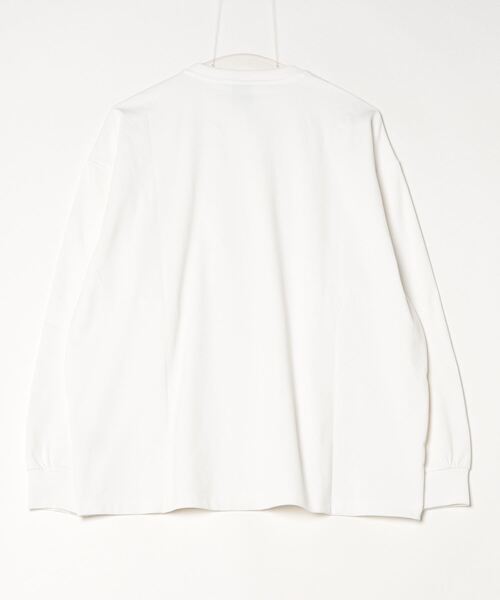 NEW BALANCE（ニューバランス）の「ロングスリーブTシャツ（Tシャツ/カットソー・メンズ・ホワイト/ブラック・SMALL/MEDIUM/X-LARGE/XX-LARGE/LARGE）」の9枚目の写真