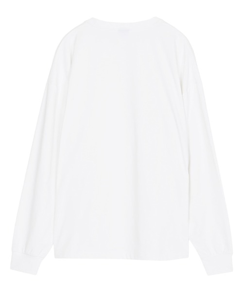 NEW BALANCE（ニューバランス）の「ロングスリーブTシャツ（Tシャツ/カットソー・メンズ・ホワイト/ブラック・SMALL/MEDIUM/X-LARGE/XX-LARGE/LARGE）」の3枚目の写真