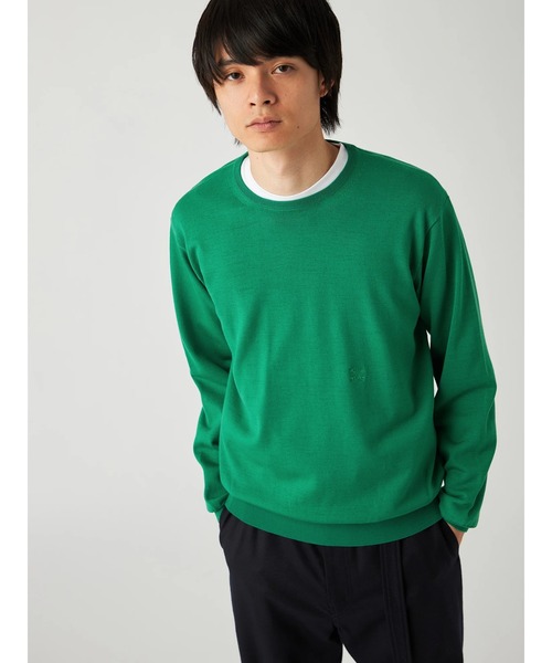 Mc McGREGOR(エムシーマックレガー)の「【Mc McGREGOR】クルーニット(ニット/セーター・メンズ・ダークブラウン/レッド/グリーン/ブラック・M/L)」の5枚目の写真