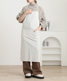 l'atelier Nuuit（アトリエヌイ）の「綿麻フルエプロン（エプロン）」