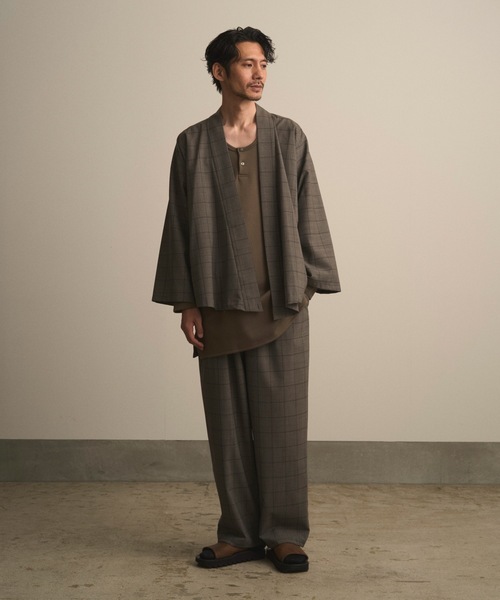 和ROBE（ワローブ）の「和ROBE / SAMUE PANTS（その他パンツ・メンズ・ネイビー/グレー・2/3）」の6枚目の写真