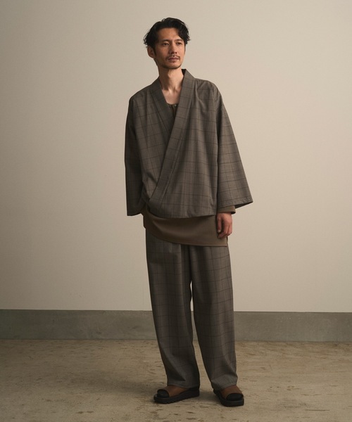 和ROBE（ワローブ）の「和ROBE / SAMUE PANTS（その他パンツ・メンズ・ネイビー/グレー・2/3）」の8枚目の写真