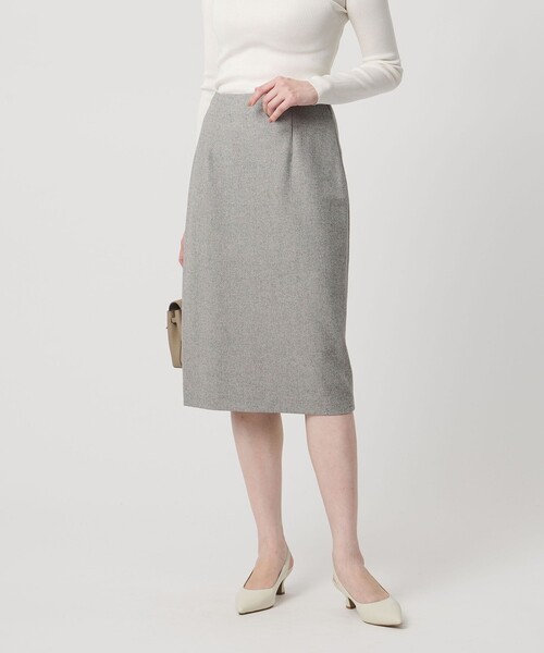 ツイードライク タイトスカート