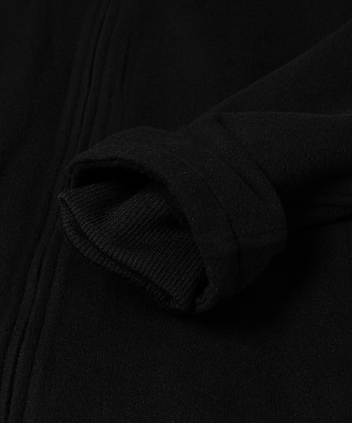 WhoWhat（フーワット）の「WOOL BEAVER ZIP UP BLOUSON（ブルゾン・メンズ・ブラック/ブルー・M）」の5枚目の写真