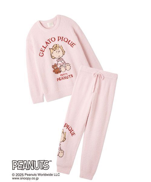 PEANUTS】【ONLINE限定】オリジナルアート ジャガードプルオーバー