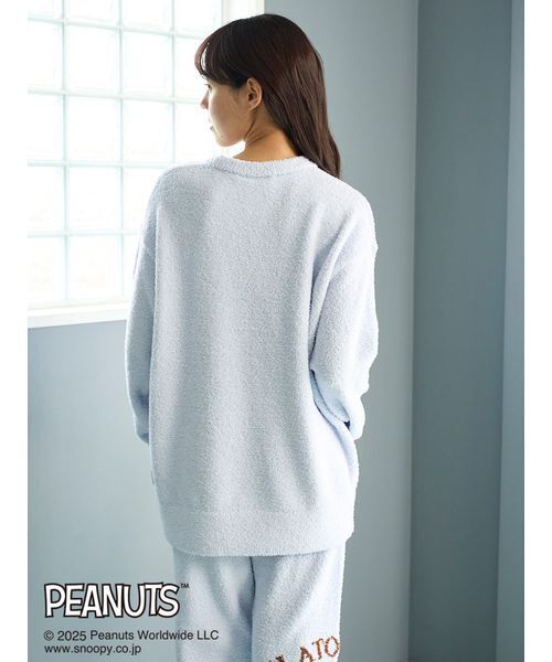 PEANUTS】【ONLINE限定】オリジナルアート ジャガードプルオーバー