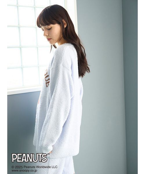 PEANUTS】【ONLINE限定】オリジナルアート ジャガードプルオーバー