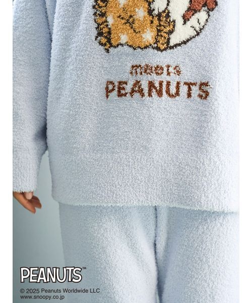 PEANUTS】【ONLINE限定】オリジナルアート ジャガードプルオーバー