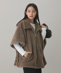 ボアポンチョ ブラウン ボア」に該当するポンチョファッション通販 - ZOZOTOWN