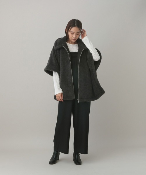 フワモコボアポンチョ/603322（ポンチョ）｜GLOBAL WORK（グローバル