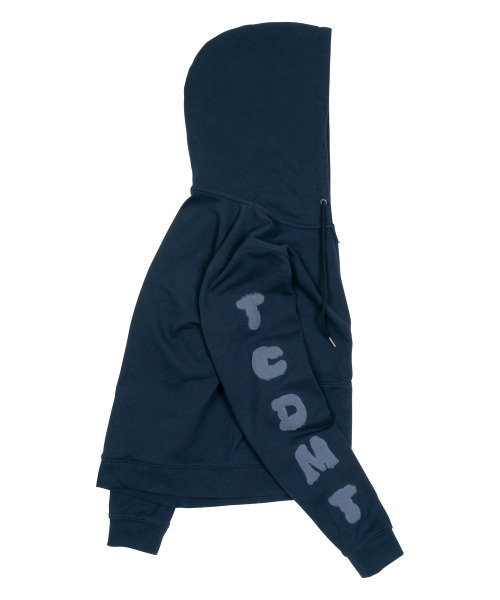 THECOLDESTMOMENT（ザコールデストモーメント）の「TCM tcdmt hooded zip-up (navy)（パーカー・レディース・その他・SMALL/MEDIUM/LARGE）」の4枚目の写真