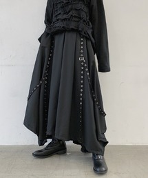 SHIBUYA Zy.（シブヤジー）の「GrimoireFlowハトメベルト付きドレープスカート（その他パンツ・メンズ）」
