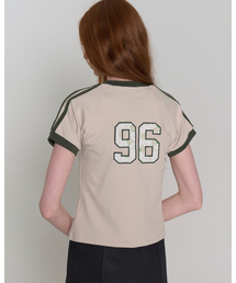 Sports 96 Lace Crop Top - Beige