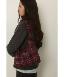 ALEXIA STAM | Logo Plaid Bag /チェック柄トートバッグ(ショルダーバッグ)