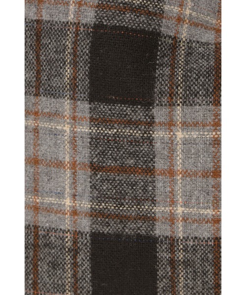 ALEXIA STAM（アリシアスタン）の「Logo Plaid Bag /チェック柄トートバッグ（ショルダーバッグ・レディース・グレー/バーガンディー/ブラウン・FREE）」の17枚目の写真