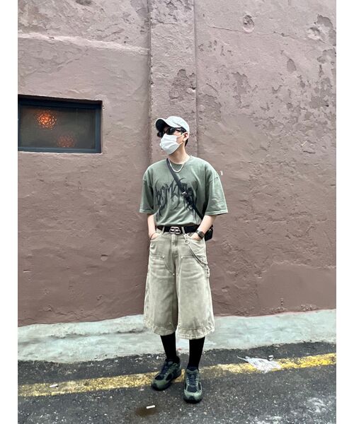 NOMANUAL（NOMANUAL）の「C.D.L BERMUDA PANTS - KHAKI（その他パンツ・レディース・その他・SMALL/MEDIUM/LARGE）」の6枚目の写真