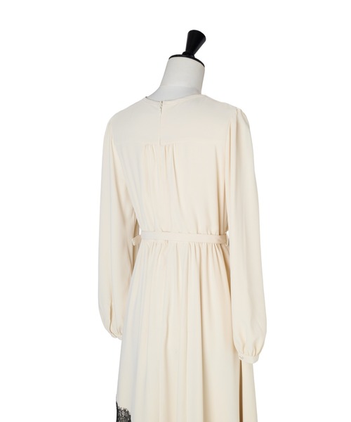 Rosaline Lace Trimmed Dress（ワンピース）｜Her lip to（ハーリップ