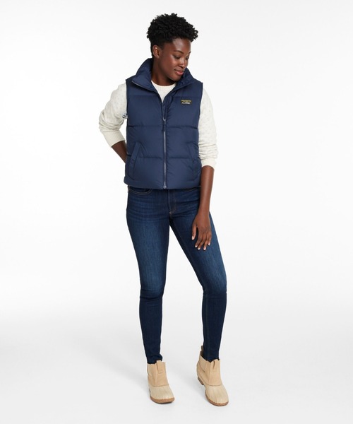 マウンテン・クラシック・ダウン・ベスト、クロップド 米国フィット