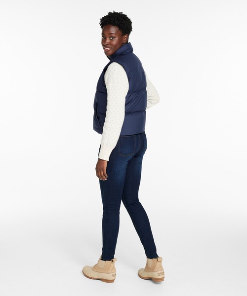 セール】マウンテン・クラシック・ダウン・ベスト、クロップド 米国