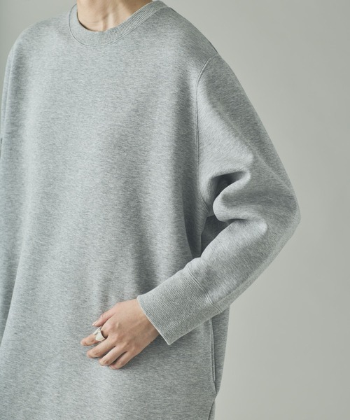 Curensology（カレンソロジー）の「Curensology(カレンソロジー)/ダンボールワンピース（ワンピース・レディース・グレー/ブラック/キャメル・FREE）」の5枚目の写真