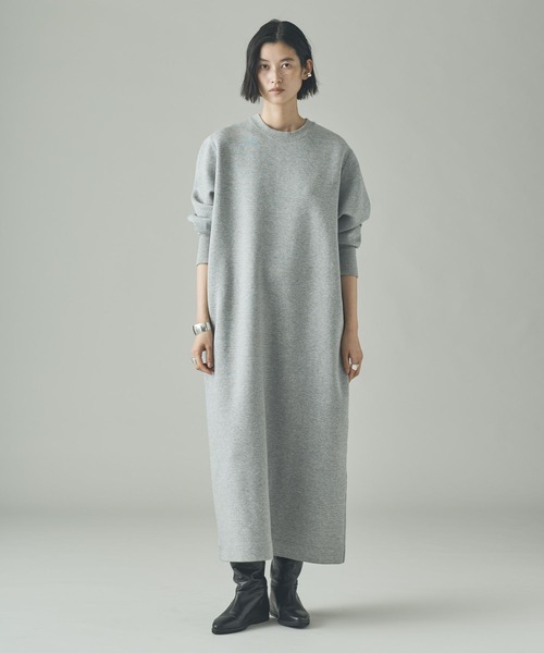 Curensology（カレンソロジー）の「Curensology(カレンソロジー)/ダンボールワンピース（ワンピース・レディース・グレー/ブラック/キャメル・FREE）」の10枚目の写真