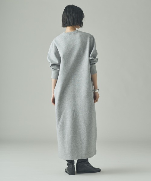 Curensology（カレンソロジー）の「Curensology(カレンソロジー)/ダンボールワンピース（ワンピース・レディース・グレー/ブラック/キャメル・FREE）」の7枚目の写真