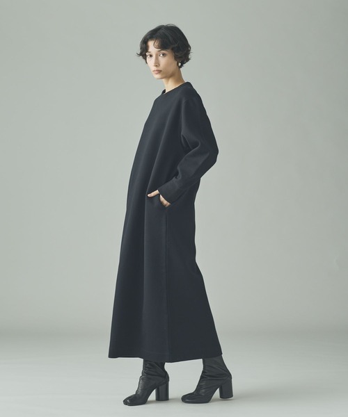 Curensology（カレンソロジー）の「Curensology(カレンソロジー)/ダンボールワンピース（ワンピース・レディース・グレー/ブラック/キャメル・FREE）」の16枚目の写真