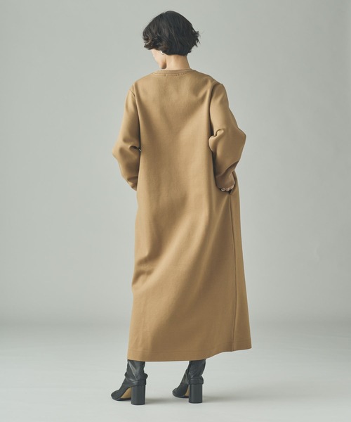 Curensology（カレンソロジー）の「Curensology(カレンソロジー)/ダンボールワンピース（ワンピース・レディース・グレー/ブラック/キャメル・FREE）」の11枚目の写真