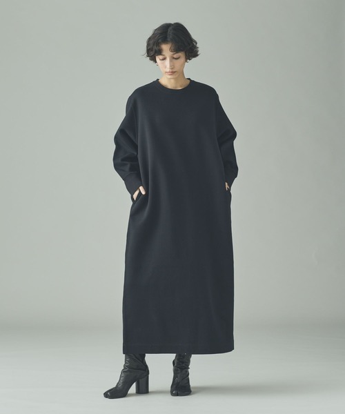 Curensology（カレンソロジー）の「Curensology(カレンソロジー)/ダンボールワンピース（ワンピース・レディース・グレー/ブラック/キャメル・FREE）」の17枚目の写真